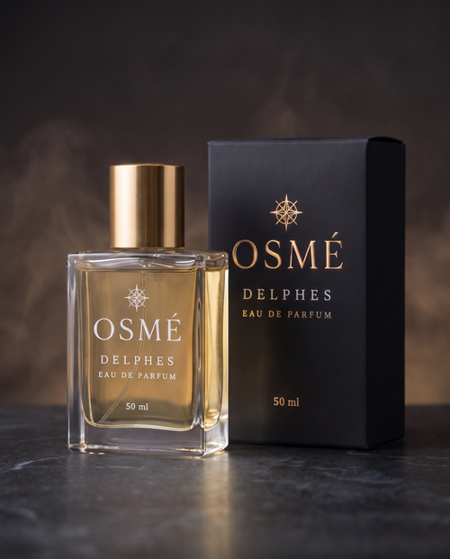 Delphes — Eau de Parfum 50 ml, flakón a dárková krabička OSMÉ