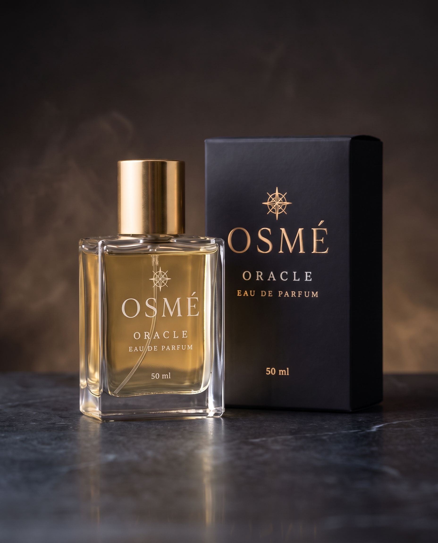 Oracle — Eau de Parfum 50 ml, flakón a dárková krabička OSMÉ